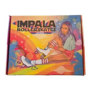 BRAND NEW! Impala‎ Rollerskates Midnight Glitter Skates Vegan Size US 10 EU 41